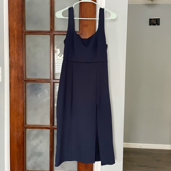 Showpo. Dresses & Skirts - Showpo Mid Length Navy Blue Dress